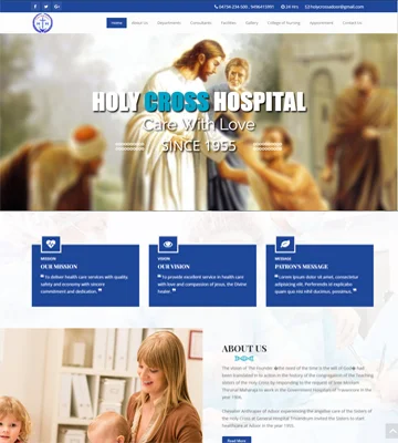 Holy cross hospital adoor